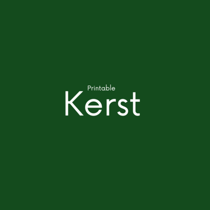 Printable | Kerst